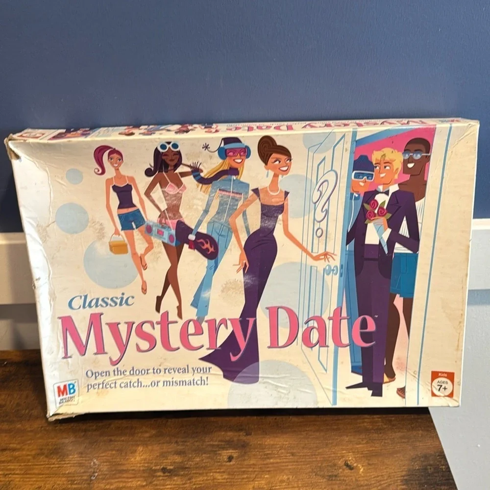 Classic Mystery Date Board Game 2005 Milton Bradley replacement parts *as is*